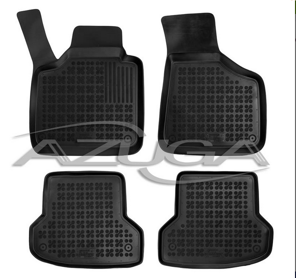 Hohe Gummi-Fußmatten passend für Audi A3/A3 Sportback ab 2003 (8P/8PA) 4-tlg.