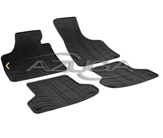 Gummi-Fußmatten passend für Audi A3 ab 2003/A3 Sportback ab 2004 (8P/8PA)