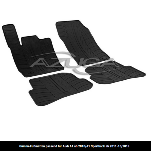 5-9.png Gummi-Fußmatten passend für Audi A1 ab 2010/A1 Sportback ab 2011-10/2018