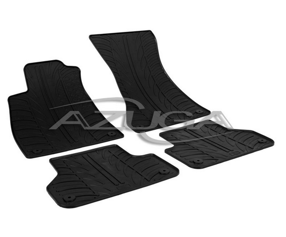 Gummi-Fußmatten passend für Audi A4 ab 10/2015