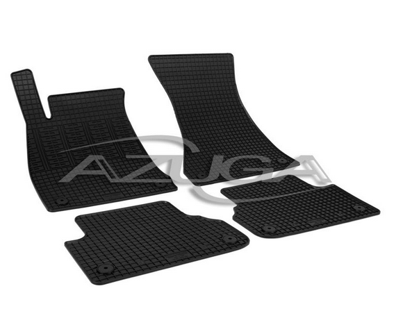 Gummi-Fußmatten passend für Audi A4 ab 10/2015 (8W/B9)
