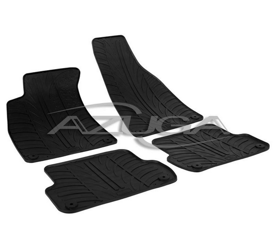 Gummi-Fußmatten passend für Audi A4 ab 2001 (8E/B6/B7)/Seat Exeo ab 2008
