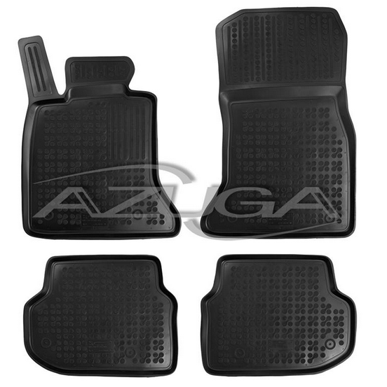 Hohe Gummi-Fußmatten passend für BMW 5er F10/F11 ab 2010-6/2013 4-tlg.