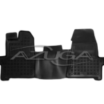 Hohe Gummi-Fußmatten passend für Ford Transit Custom ab 10/2012/Tourneo Custom ab 10/2012-2017 (2-Sitzer)