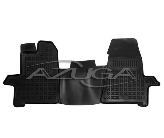 Hohe Gummi-Fußmatten passend für Ford Transit Custom ab 10/2012/Tourneo Custom ab 10/2012-2017 (2-Sitzer)