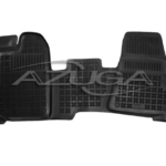 Hohe Gummi-Fußmatten passend für Ford Transit Custom ab 10/2012/Tourneo Custom ab 10/2012-2017 (3-Sitzer)