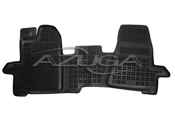 Ford31.png Hohe Gummi-Fußmatten passend für Ford Transit Custom ab 10/2012/Tourneo Custom ab 10/2012-2017 (3-Sitzer)