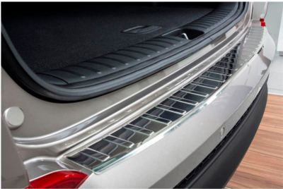 Ladekantenschutz Edelstahl passend für Hyundai Tucson ab 7/2015-6/2018