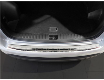 Ladekantenschutz Edelstahl passend für Hyundai Tucson ab 7/2018-11/2020 (Facelift)