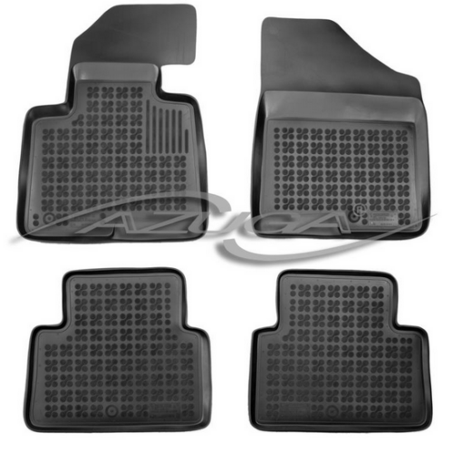 Hohe Gummi-Fußmatten passend für Hyundai Santa Fe ab 9/2012-8/2018 (DM) 4-tlg.