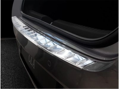 Ladekantenschutz Edelstahl passend für Mercedes CLA Shooting Brake ab 9/2019