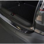 Ladekantenschutz Edelstahl passend für Opel Crossland X ab 2017 (anthrazit)