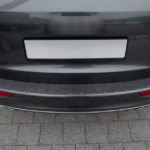 Edelstahl Ladekantenschutz Anthrazit für Audi Q5 8R Quattro 5 Jahre Garantie -2016