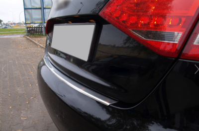 Edelstahl Ladekantenschutz für Audi A4 8K B8 Limo 5 Jahre Garantie 2008-2015