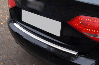 Edelstahl Ladekantenschutz für Audi A4 8K B8 Limo 5 Jahre Garantie 2008-2015