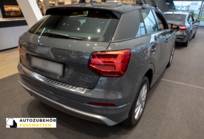 Edelstahl Ladekantenschutz für Audi Q2 GA Quattro V2A 5 Jahre Garantie 2016-