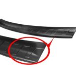 SkodaLachschutz61.jpg Ladekantenschutz Edelstahl passend für Skoda Octavia RS Combi III ab 8/2013-2/2020 (5E) (anthrazit)