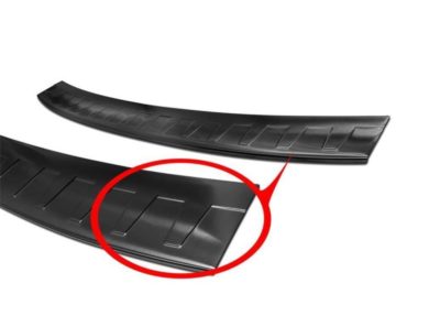 SkodaLachschutz61.jpg Ladekantenschutz Edelstahl passend für Skoda Octavia RS Combi III ab 8/2013-2/2020 (5E) (anthrazit)