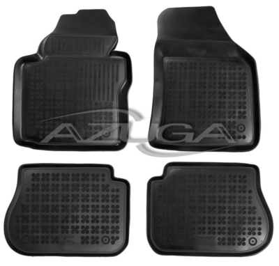 Hohe Gummi-Fußmatten passend für VW Caddy Life/Caddy Life Maxi ab 2004-10/2020 4-tlg.