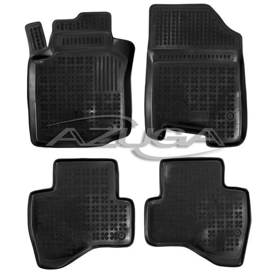 citroen123.png Hohe Gummi-Fußmatten passend für Citroen C1/Peugeot 107/Toyota Aygo ab 2005-2014