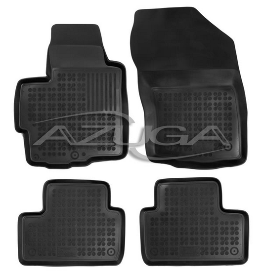 Hohe Gummi-Fußmatten passend für Citroen C4 Aircross ab 2012/Mitsubishi ASX ab 2010 4-tlg.