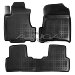 Hohe Gummi-Fußmatten passend für Honda CR-V ab 2007-10/2012 3-tlg.