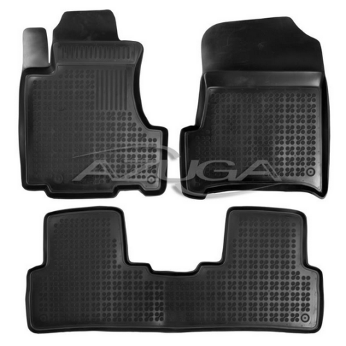 honda12.png Hohe Gummi-Fußmatten passend für Honda CR-V ab 2007-10/2012 3-tlg.