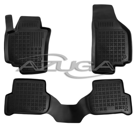 Hohe Gummi-Fußmatten passend für Seat Altea XL ab 2006 3-tlg.