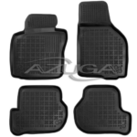 Hohe Gummi-Fußmatten passend für Seat Leon II ab 10/2005-11/2012 (1P) 4-tlg.