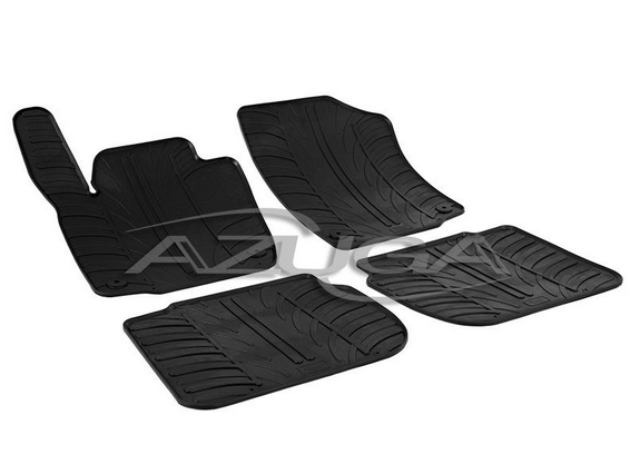 Gummi-Fußmatten passend für Skoda Rapid ab 2012/Seat Toledo ab 2013