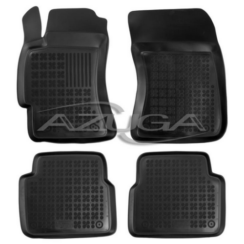Hohe Gummi-Fußmatten passend für Subaru Forester ab 3/2008-2/2013 (Typ SH) 4-tlg.
