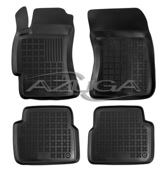 Hohe Gummi-Fußmatten passend für Subaru Forester ab 3/2008-2/2013 (Typ SH) 4-tlg.