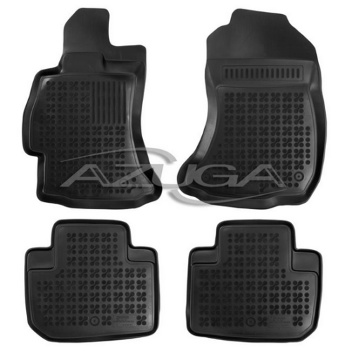 Hohe Gummi-Fußmatten passend für Subaru Forester ab 3/2013 4-tlg.