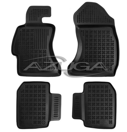 subaru4.png Hohe Gummi-Fußmatten passend für Subaru Impreza ab 2013/Levorg/WRX/XV 4-tlg.