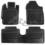 Hohe Gummi-Fußmatten passend für Toyota Yaris ab 9/2011-8/2020 3-tlg.