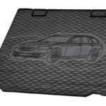 KofferraummatteBMW7 Gummi Kofferraummatte passend für BMW 5er Touring (F11) ab 5/2010-5/2017