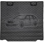 KofferraummatteBMW8 Gummi Kofferraummatte passend für BMW 5er Touring (F11) ab 5/2010-5/2017