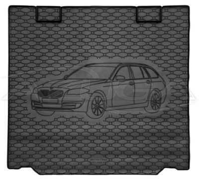 KofferraummatteBMW8 Gummi Kofferraummatte passend für BMW 5er Touring (F11) ab 5/2010-5/2017