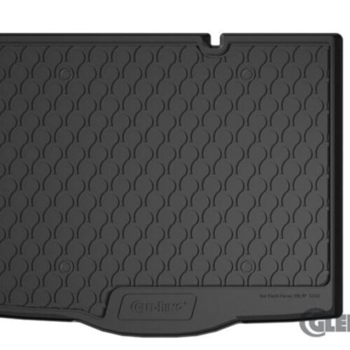 Kofferraummatte Gummi passend für Ford Focus Schrägheck ab 9/2018 (tiefer Ladeboden)