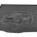 Gummi Kofferraummatte passend für Kia Ceed II ab 5/2012/ProCeed ab 3/2013