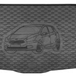 Gummi Kofferraummatte passend für Kia Ceed II ab 5/2012/ProCeed ab 3/2013