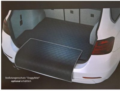 Kofferraummatte Gummi passend für Citroen Berlingo Multispace/Peugeot Partner Tepee ab 2008
