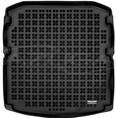 3D Gummi-Kofferraumwanne passend für Skoda Octavia 4 Limousine ab 4/2020 variabler Boden oben
