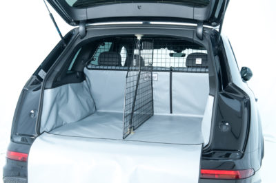 Masterline Raumteiler für Skoda Karoq, ab Bj. 2019, mit Skoda Schriftzug