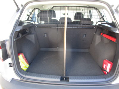 Masterline Raumteiler für Skoda Karoq, ab Bj. 2019, mit Skoda Schriftzug