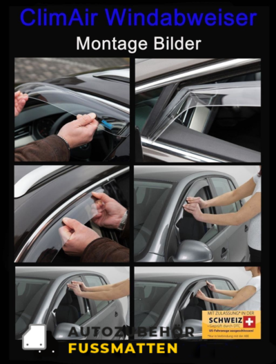 ClimAir Windabweiser BMW X3 X83 GLW 5 TÜREN 2003 - 2010